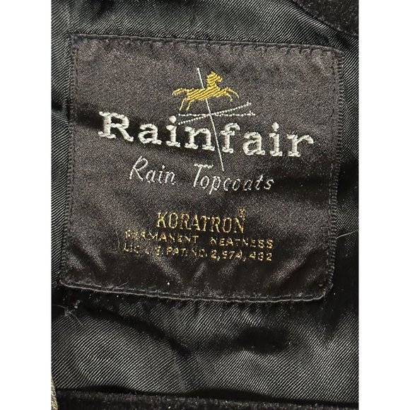 Rainfair Jackets & Coats Vintage Rainfair Rain Topcoats Sz 42 Men